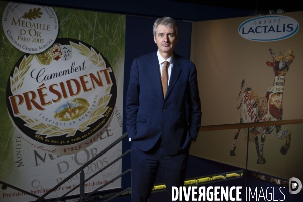 Emmanuel BESNIER,  président du conseil de surveillance du groupe laitier et fromager Lactalis