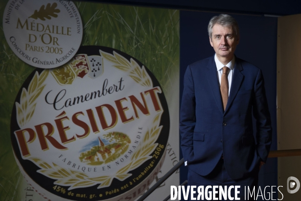 Emmanuel BESNIER,  président du conseil de surveillance du groupe laitier et fromager Lactalis