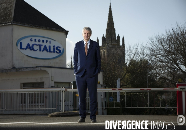Emmanuel BESNIER,  président du conseil de surveillance du groupe laitier et fromager Lactalis