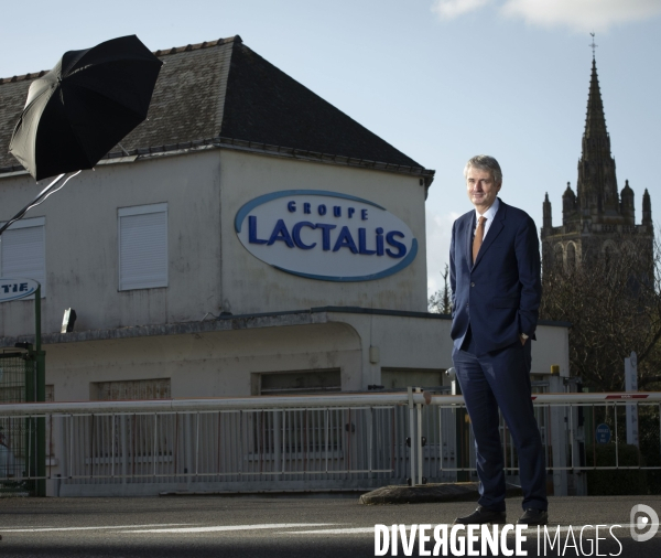 Emmanuel BESNIER,  président du conseil de surveillance du groupe laitier et fromager Lactalis