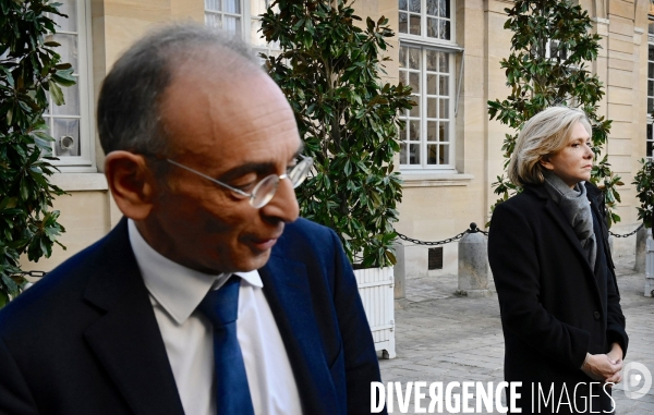 Eric Zemmour avec Valerie Pecresse