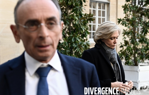 Eric Zemmour avec Valerie Pecresse