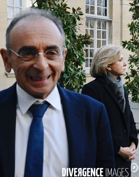 Eric Zemmour avec Valerie Pecresse