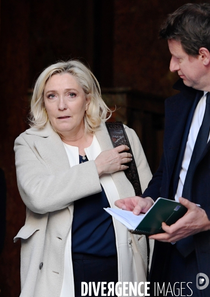 Marine Le Pen avec Yannick JADOT