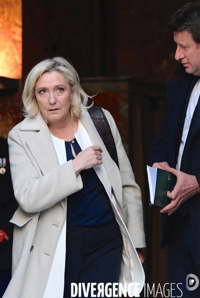 Marine Le Pen avec Yannick JADOT