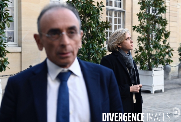 Eric Zemmour avec Valerie Pecresse