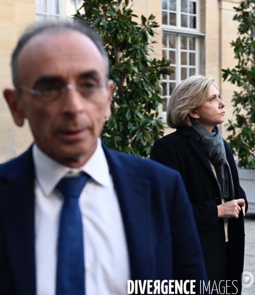 Eric Zemmour avec Valerie Pecresse