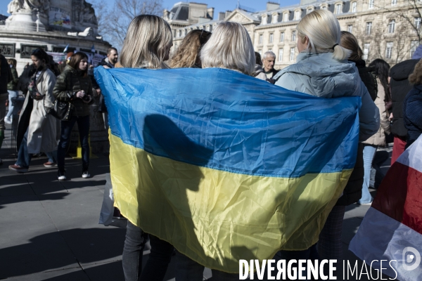 Rassemblement soutien Ukraine