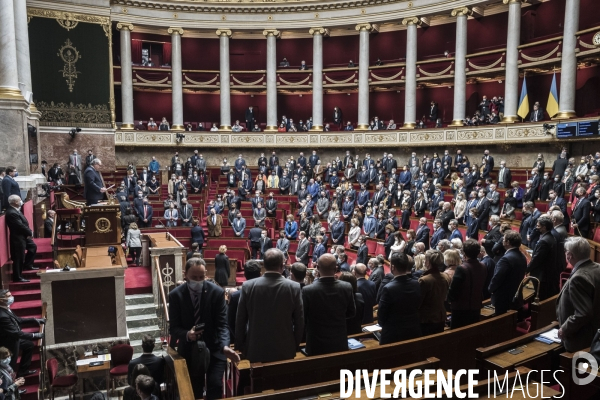 Débat Russie-Ukraine à l assemblée nationale.