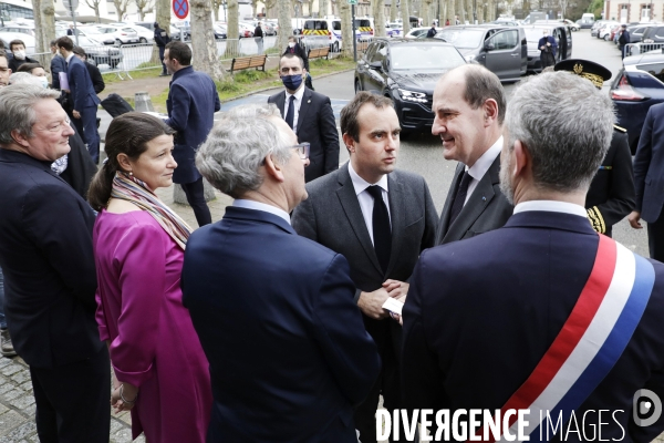 Déplacement du Premier Ministre Jean Castex aux Assises des Solidarités de l Eure