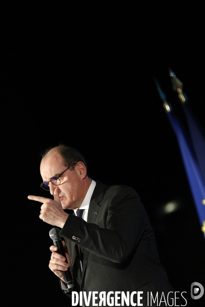 Déplacement du Premier Ministre Jean Castex aux Assises des Solidarités de l Eure