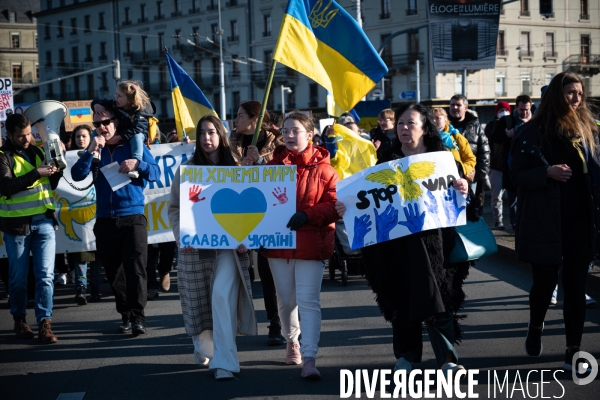 Solidarité avec le peuple ukrainien