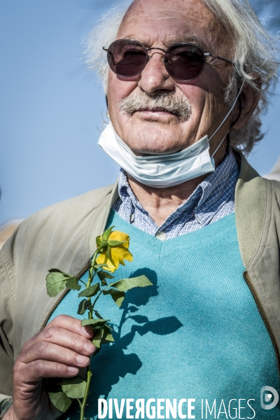 Rassemblement pour l Ukraine. Nimes, 05.03.2022