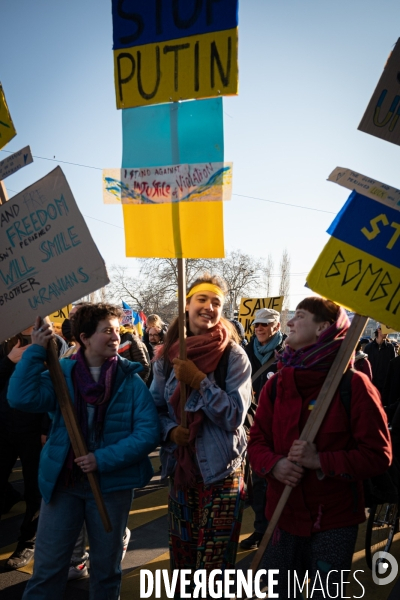 Solidarité avec le peuple ukrainien