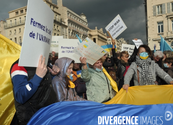 Manifestation pour l Ukraine