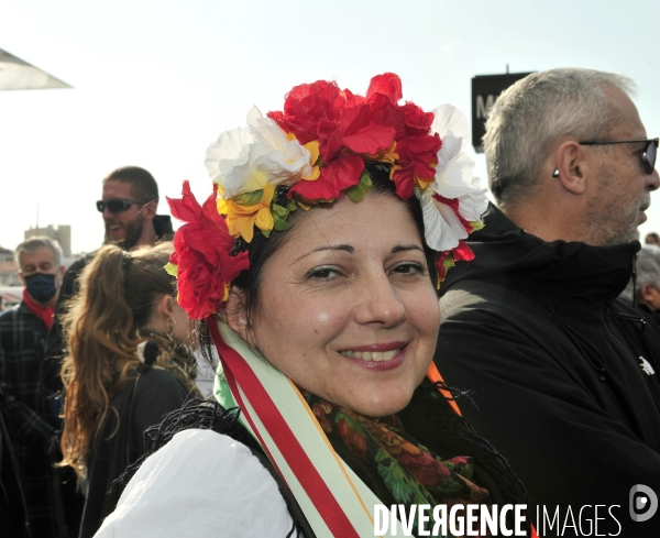 Manifestation pour l Ukraine