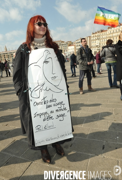 Manifestation pour l Ukraine