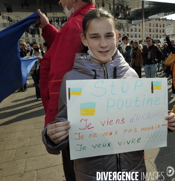 Manifestation pour l Ukraine