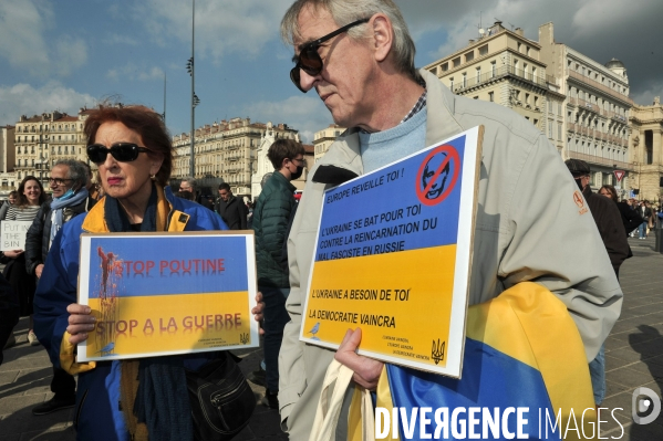 Manifestation pour l Ukraine