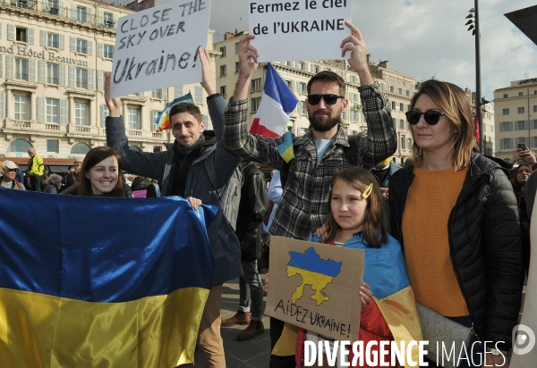 Manifestation pour l Ukraine