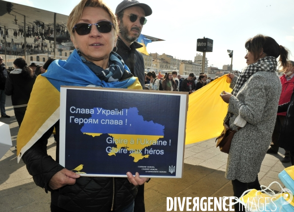 Manifestation pour l Ukraine