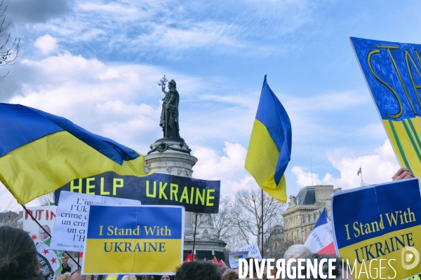 Rassemblement pour la paix en Ukraine