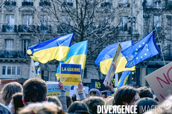 Rassemblement pour la paix en Ukraine