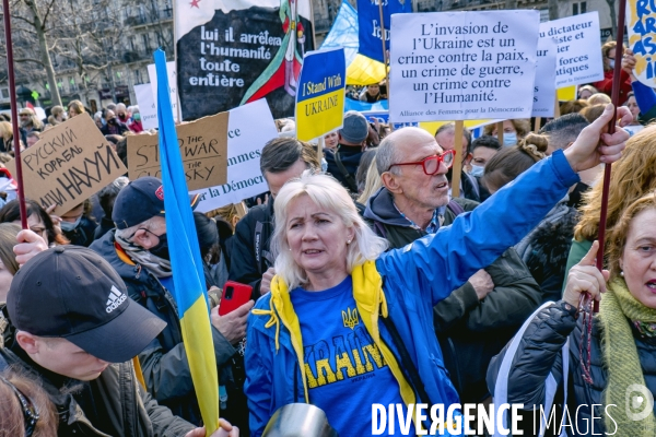 Rassemblement pour la paix en Ukraine