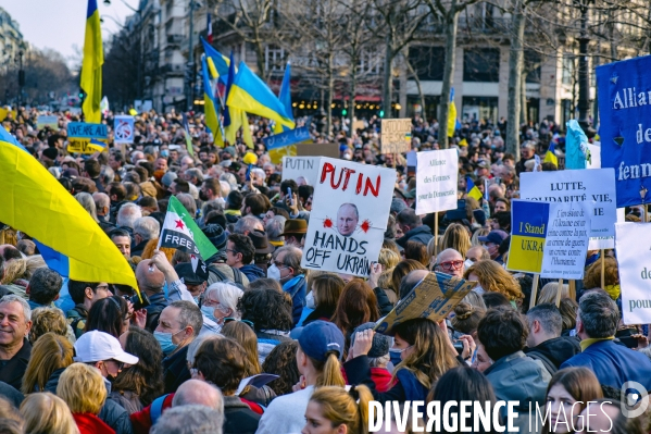 Rassemblement pour la paix en Ukraine