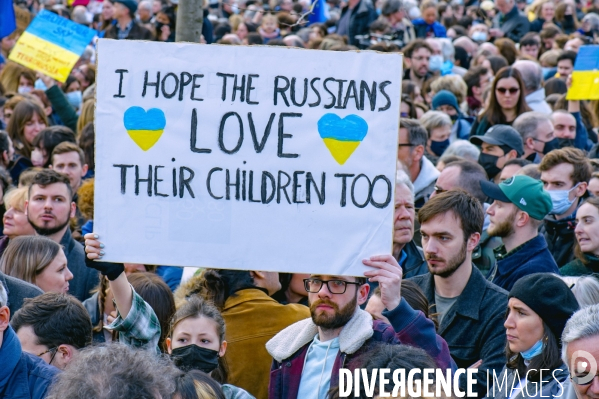 Rassemblement pour la paix en Ukraine