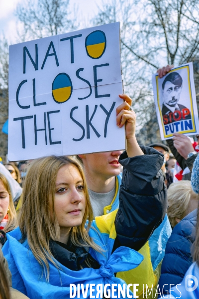 Rassemblement pour la paix en Ukraine