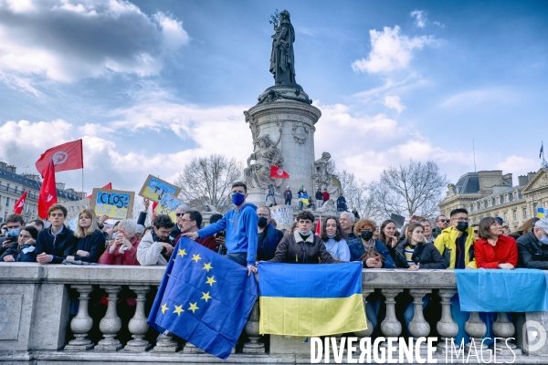 Rassemblement pour la paix en Ukraine