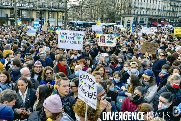 Rassemblement pour la paix en Ukraine