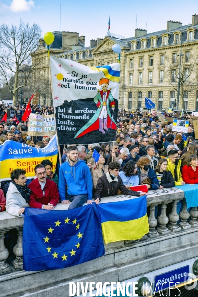 Rassemblement pour la paix en Ukraine