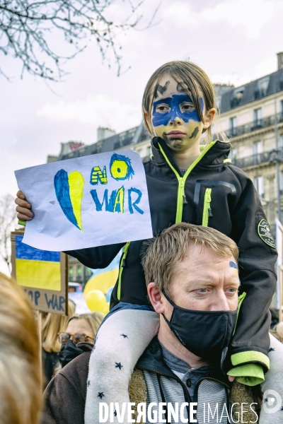 Rassemblement pour la paix en Ukraine