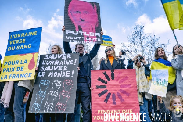 Rassemblement pour la paix en Ukraine