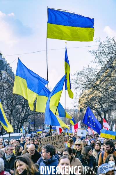 Rassemblement pour la paix en Ukraine