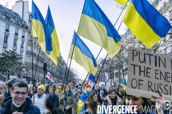 Rassemblement pour la paix en Ukraine