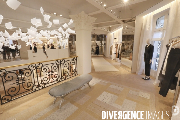 Ouverture de la nouvelle boutique dior 30 rue montaigne