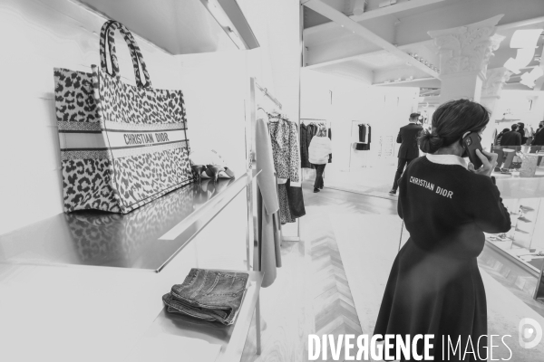 Ouverture de la nouvelle boutique dior 30 rue montaigne