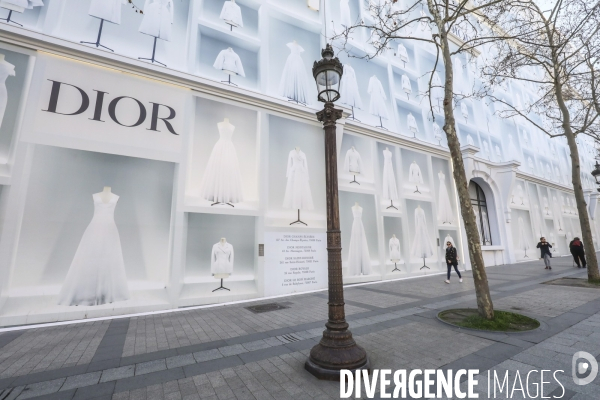 Ouverture de la nouvelle boutique dior 30 rue montaigne