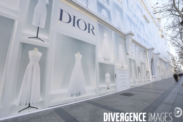 Ouverture de la nouvelle boutique dior 30 rue montaigne