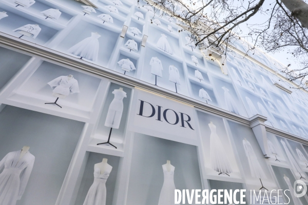 Ouverture de la nouvelle boutique dior 30 rue montaigne