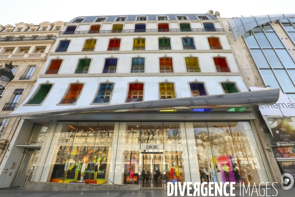 Ouverture de la nouvelle boutique dior 30 rue montaigne