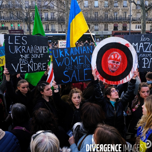 Rassemblement pour la paix et en soutien au peuple ukrainien