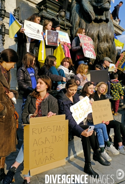 Rassemblement pour la paix et en soutien au peuple ukrainien