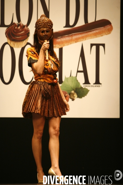 Défilé  Les voix du chocolat 2009 , sur le thème de l Opéra à l occasion du 15 ème salon du CHOCOLAT