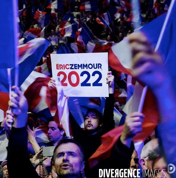 Election presidentielle 2022 / Eric Zemmour