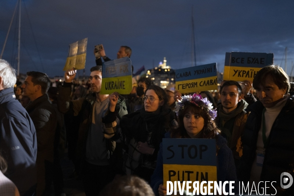 Solidarité Ukrainienne à Marseille