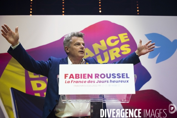 Fabien Roussel au cirque d hiver